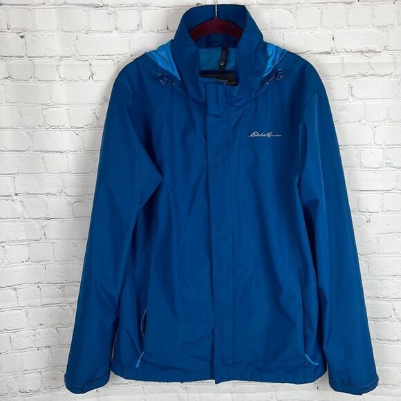 Eddie Bauer Blue Weatheredge Jacket Size Small - Picture 1 of 15